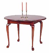 solid cherry tables round