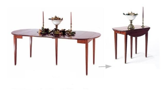 solid cherry table pembroke