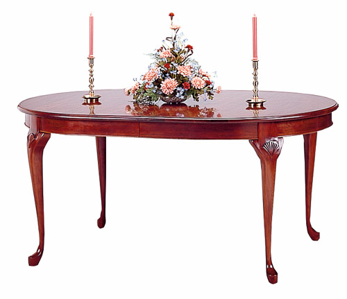 Cherry Oval Dining Table Bent Rim Made in the America